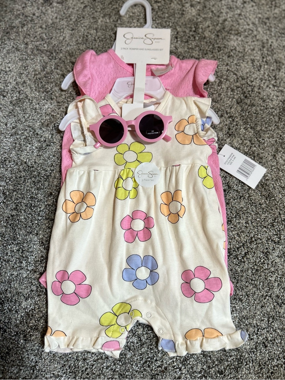 Jessica Simpson Romper and Sunglasses Set